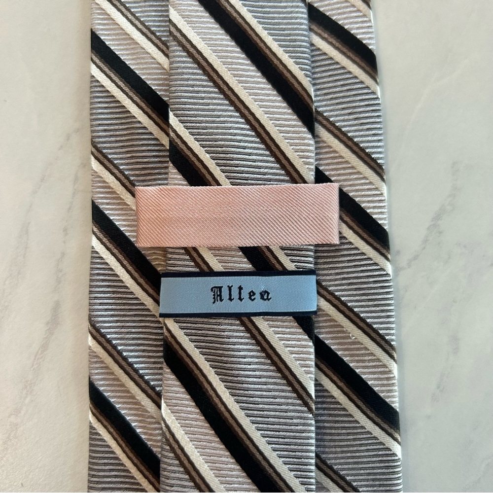Altea Black and Gray Tie Elegant Accessories